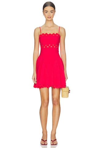 Andrea Dress in Cherry Red | Revolve Clothing (Global)
