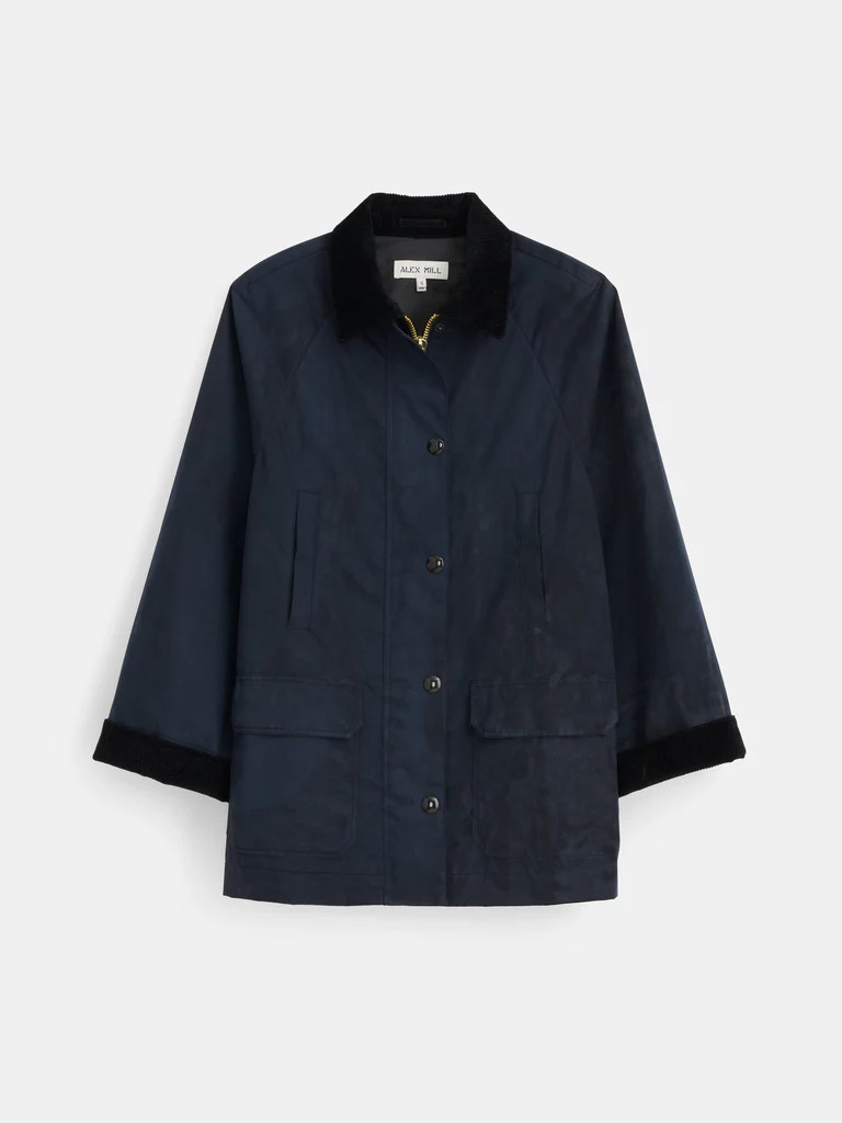 Chiltern Street Jacket In Waxed Cotton | Alex Mill