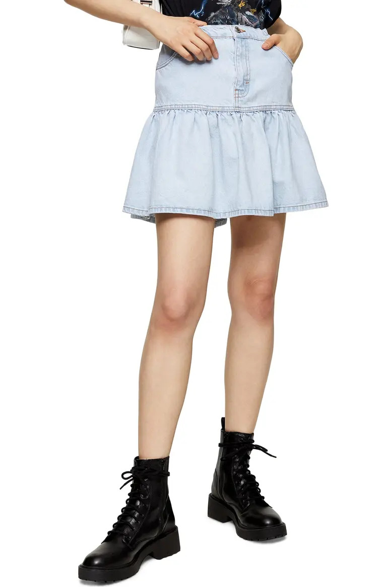 Rara Bleach Denim Skirt | Nordstrom