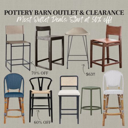 CLICK FIRST PHOTO FOR OPEN BOX DEALS!
Tons of open box and clearance Pottery Barn stools for as low as $63!!

#LTKhome #LTKsalealert #LTKstyletip