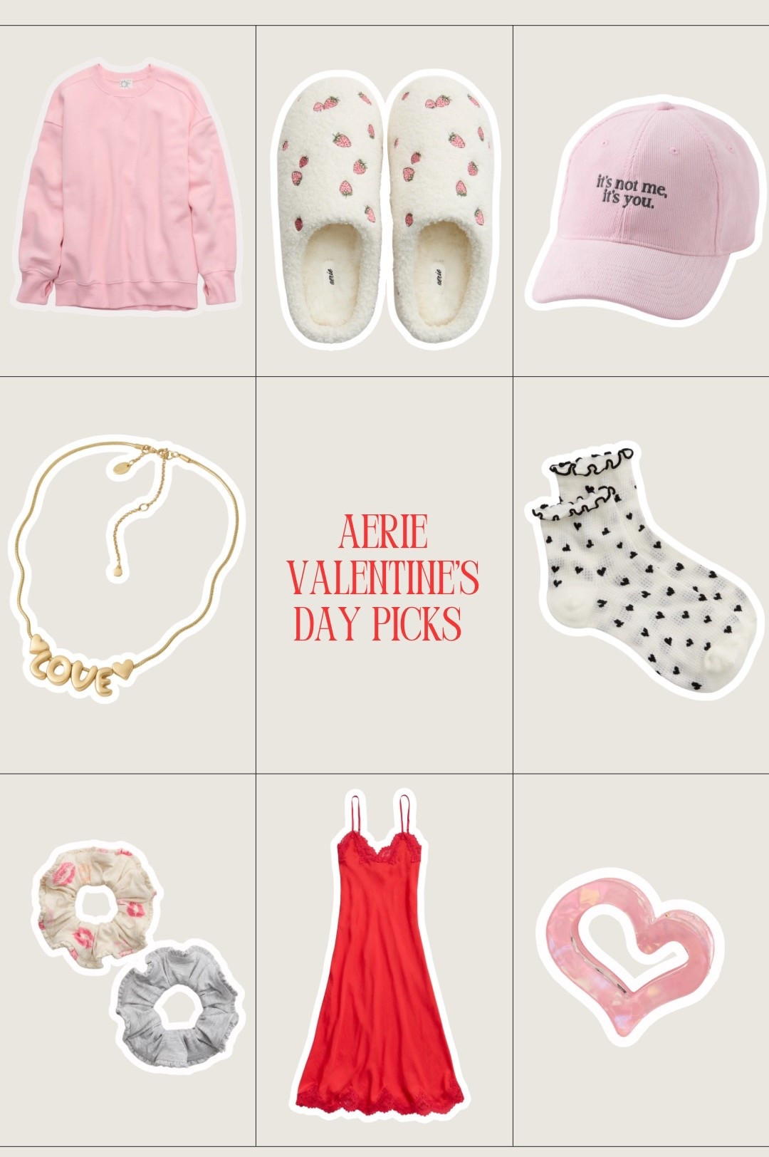 Valentine’s Day picks from Aerie 

#LTKMidsize #LTKValentine