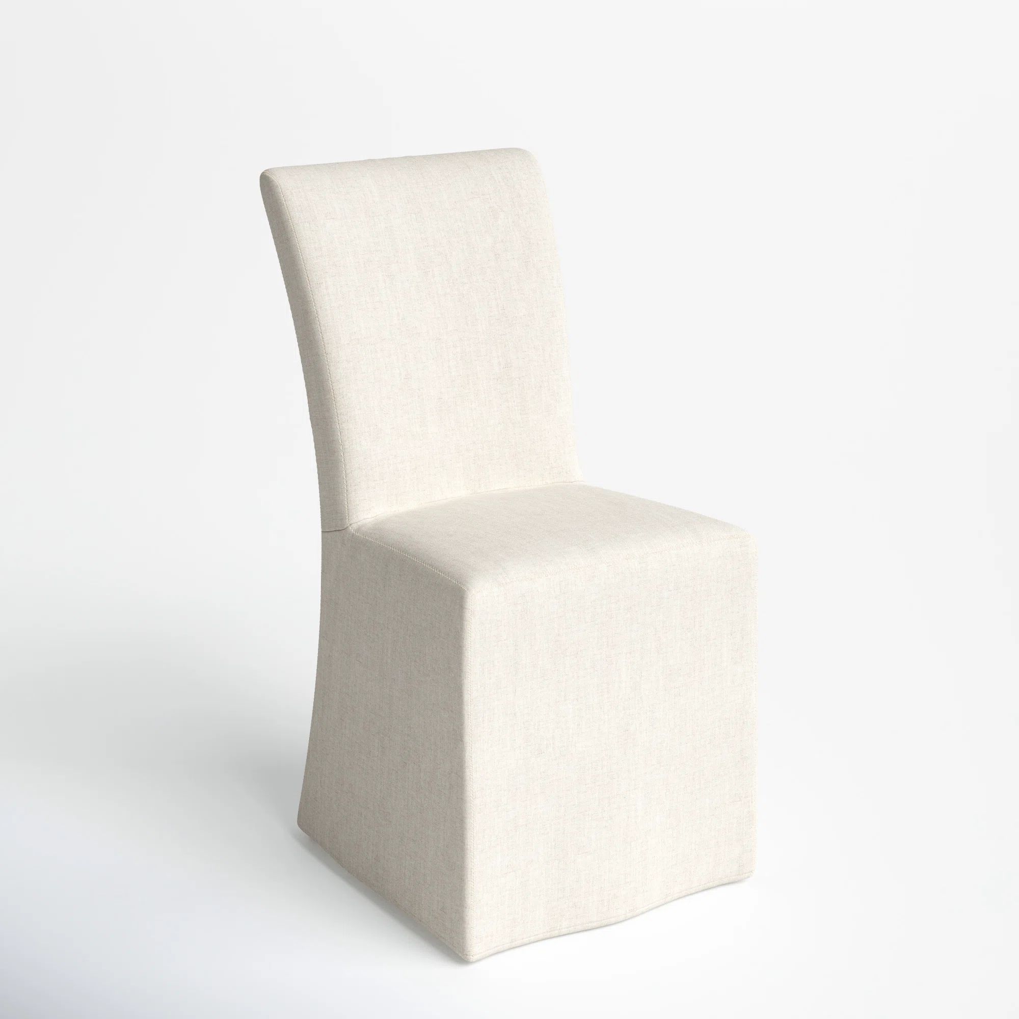 Rennie Upholstered Parsons Chair in Savile Flax | Wayfair North America