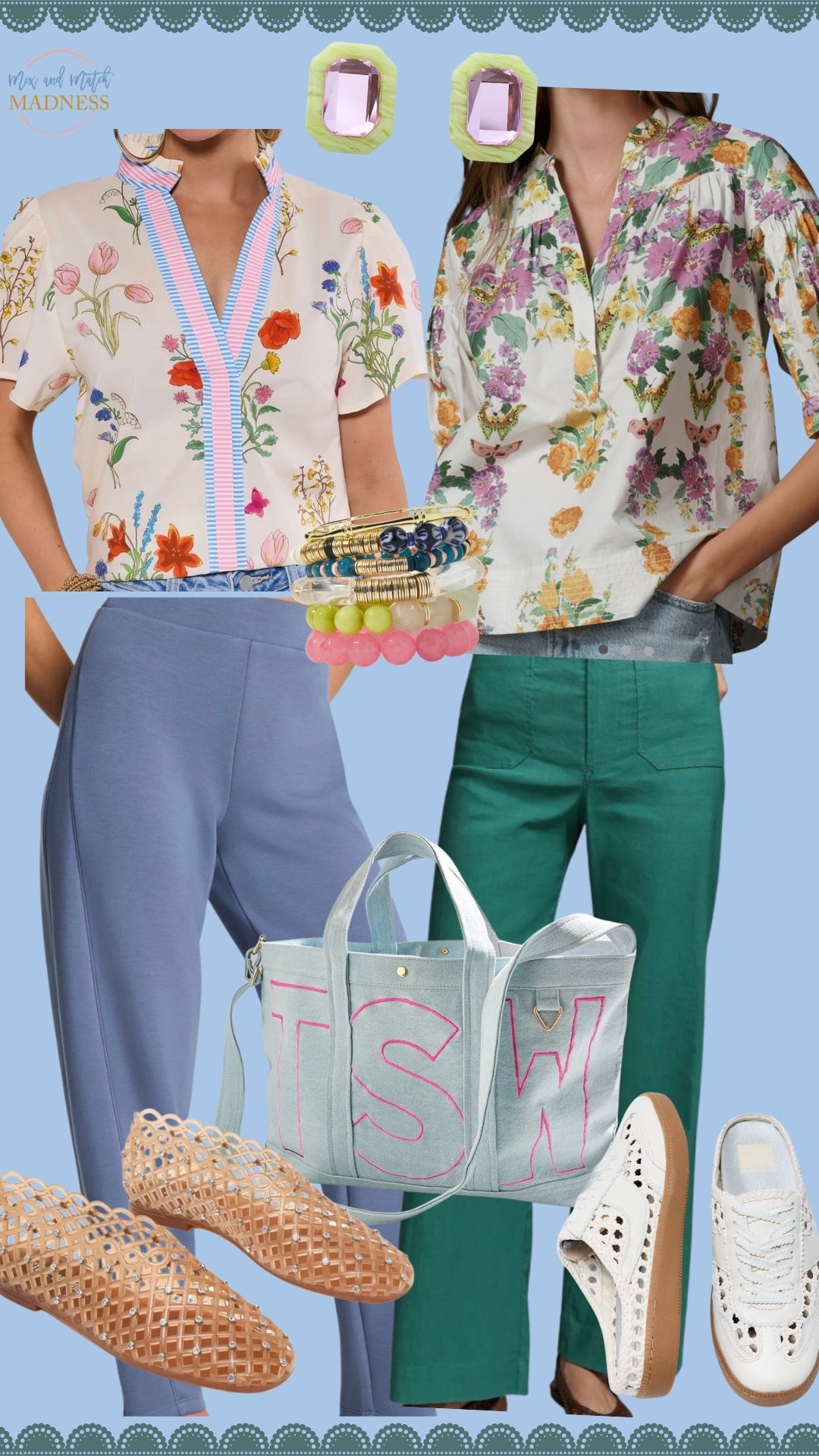 This is how we mix and match our brands!! Pro tip…. when you buy a top or pant, think of all the ways you could style it with what you already have in your closet. 

#LTKdayinmylife #LTKmomlife #LTKOver40