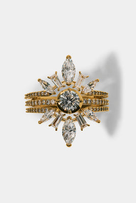 CANNES LARGE STACK RING | NADRI