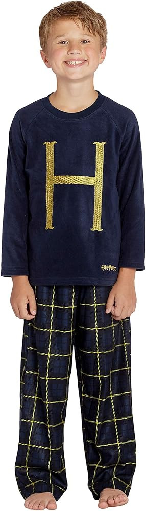 Harry Potter Mrs. Weasley H Holiday Christmas Sweater Fleece Flannel Pant Pajama 2pc Gift Set | Amazon (US)