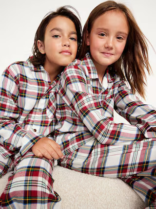 Gender-Neutral Printed Pajama Set for Kids | Old Navy (US)