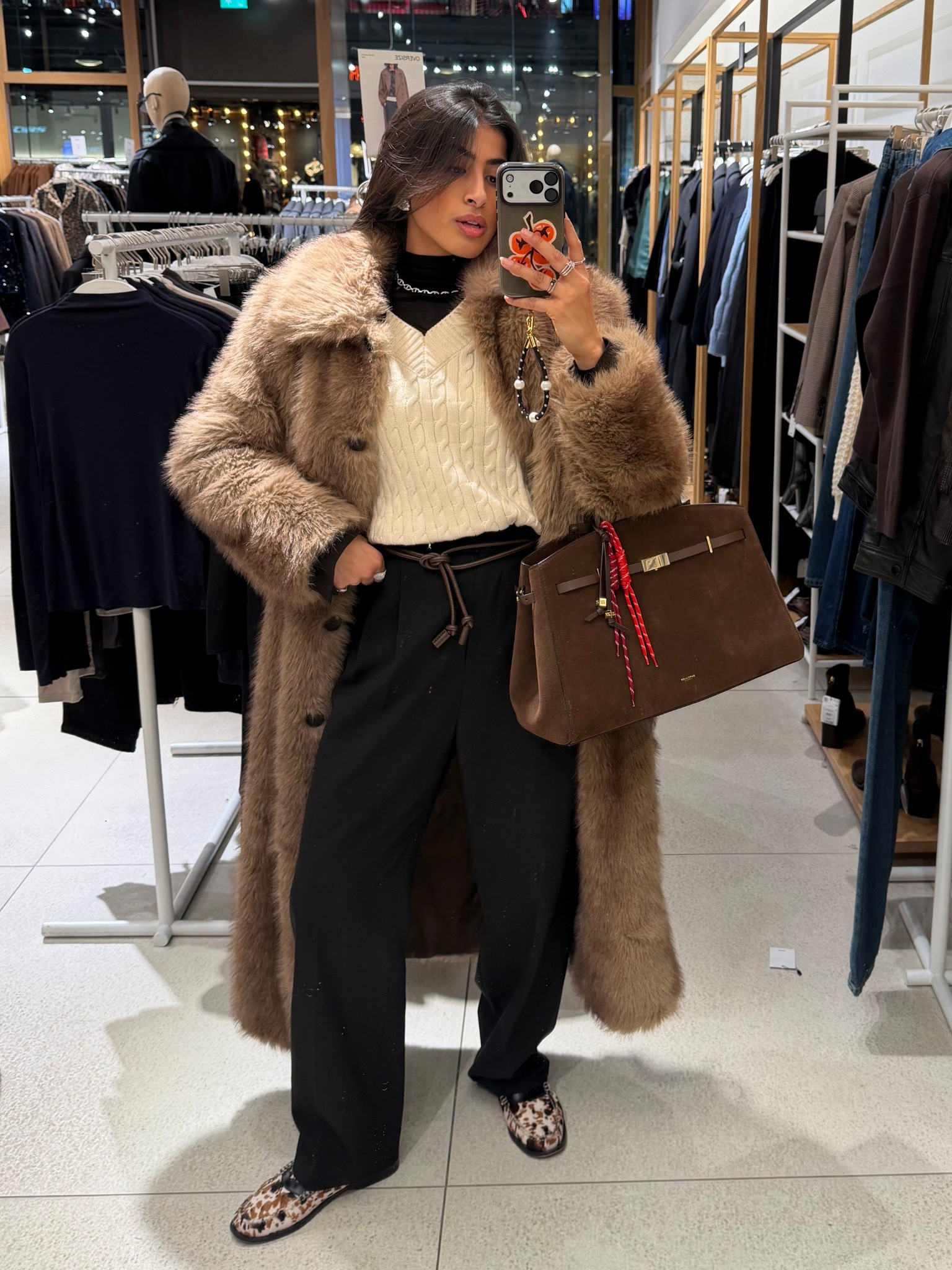 Mob wife today 🥂

#LTKwinter #LTKuk #LTKworkwear