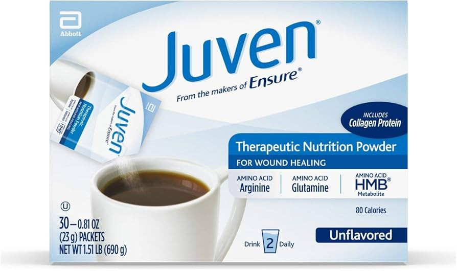Juven Therapeutic Nutrition Drink Mix Powder for Wound Healing Support, Includes Collagen Protein... | Amazon (US)