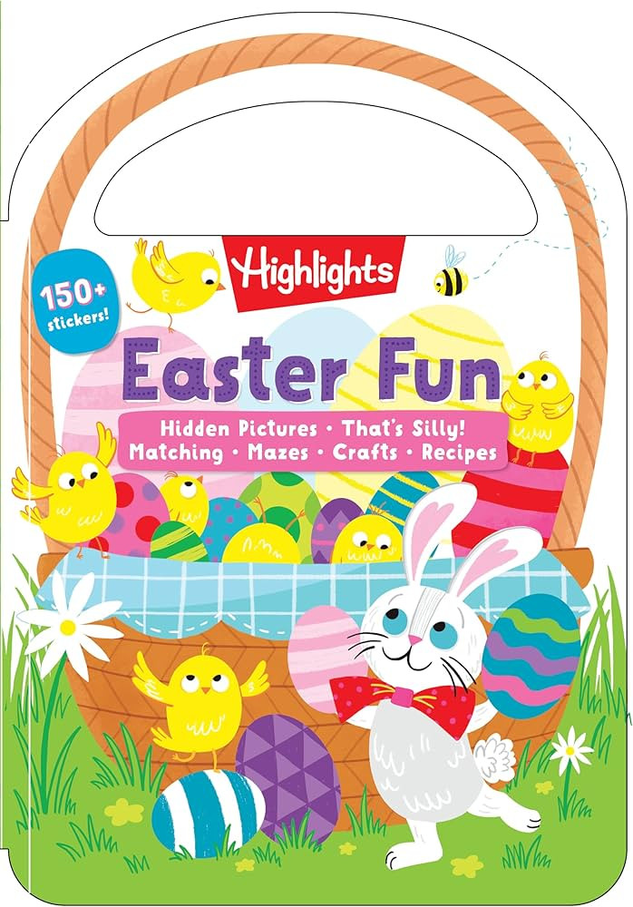 Easter Fun: Easter Fun (Carry and Play Activity Books) Easter Activity Book for Kids Ages 3- 6 Fe... | Amazon (US)