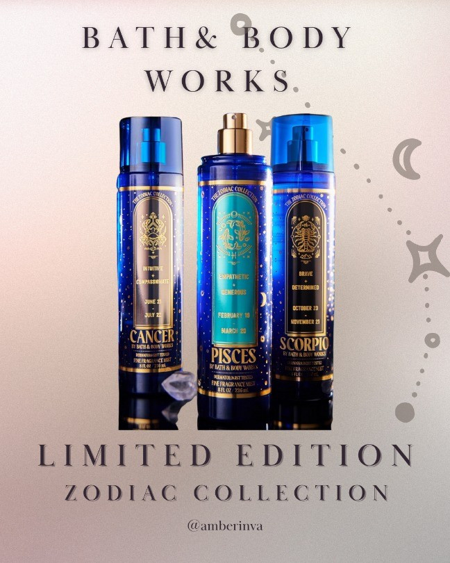 Bath & Body Works is having their annual body day sale today! All lotions, body wash and body mists are $4.95!! They're even including their NEW Zodiac Collection 😍 Snag them now while they're on sale!! #bathandbodyworks #zodiac #bodycare #giftideas

#LTKGiftGuide #LTKselfcare #LTKSaleAlert