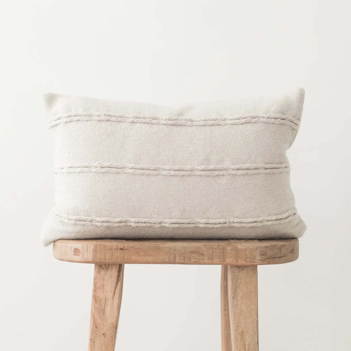 Heni - Lumbar Pillow Cover 12x20" | 12x40" | Woven Nook