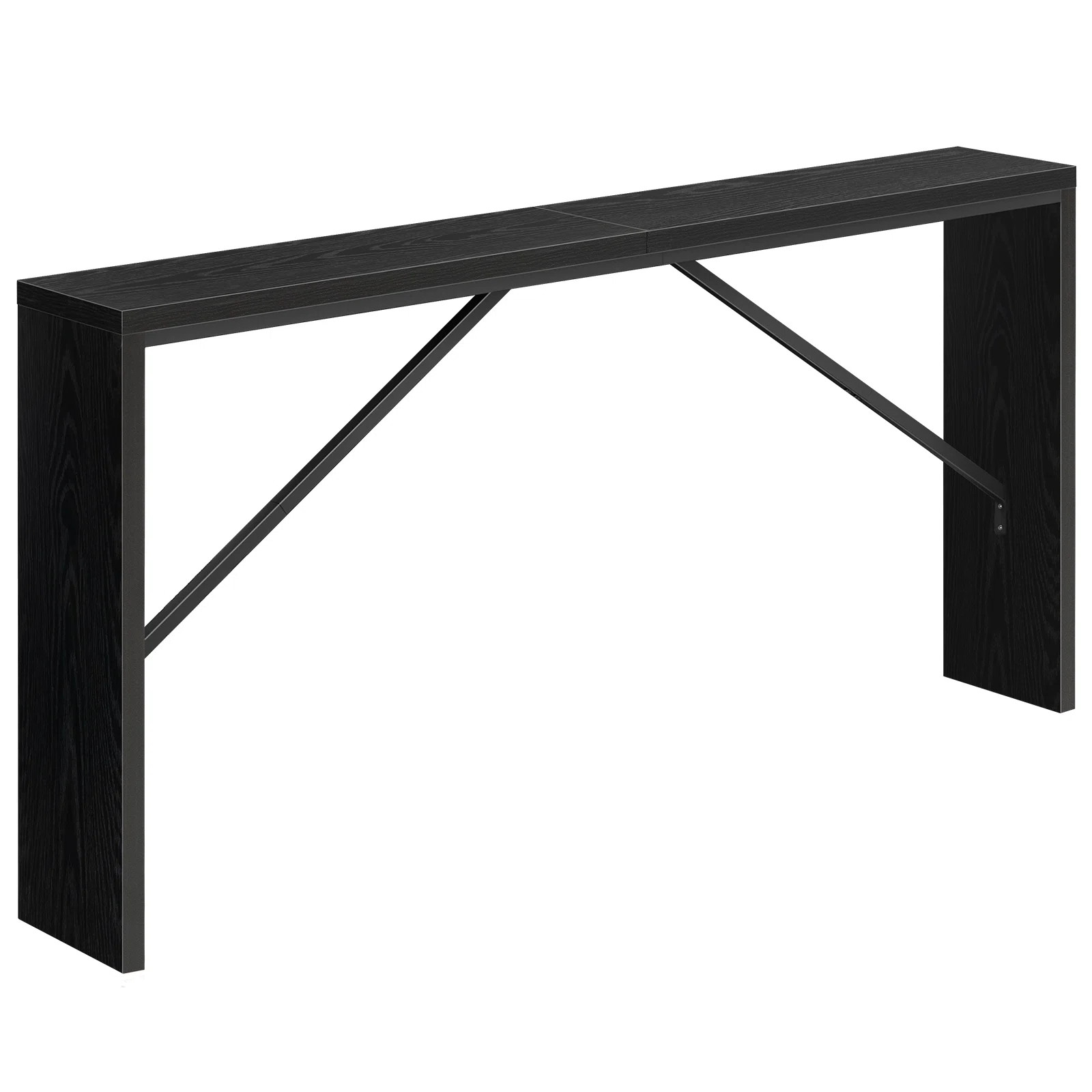 17 Stories Ademara Console Table Long Sofa Table Behind Couch & Reviews | Wayfair | Wayfair North America