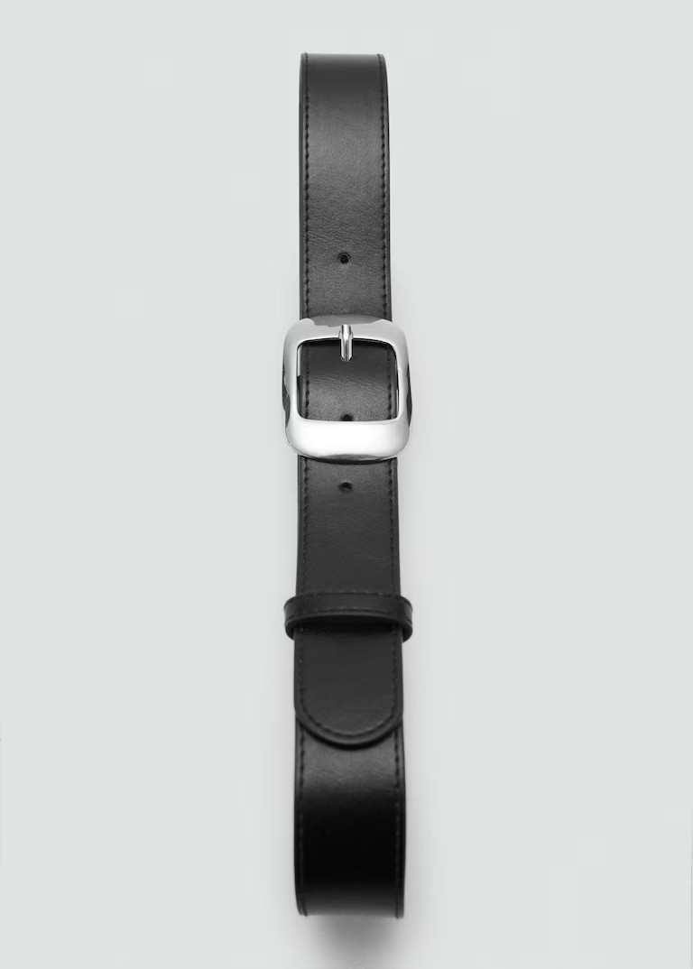 Square buckle belt - Women | MANGO USA | Mango (US/MX/AU)