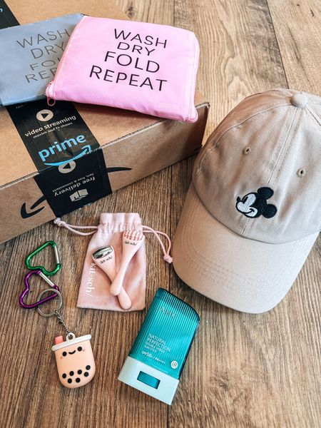 My latest Amazon haul! Packing for my Disney trip
Mickey Mouse hat
Mini face roller set
Sunscreen stick 
Travel Laundry bag
Vacation essentials 

#LTKtravel #LTKstyletip #LTKunder50