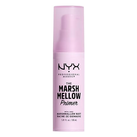 NYX PROFESSIONAL MAKEUP Marshmellow Smoothing Primer, Vegan Face Primer, 10-In-1 Skin Benefits | Amazon (US)
