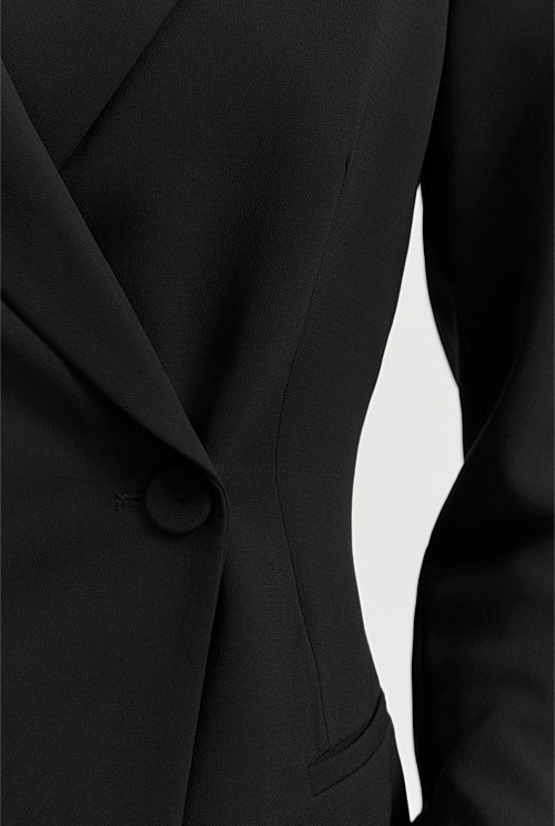 Longline Slim Blazer | Country Road