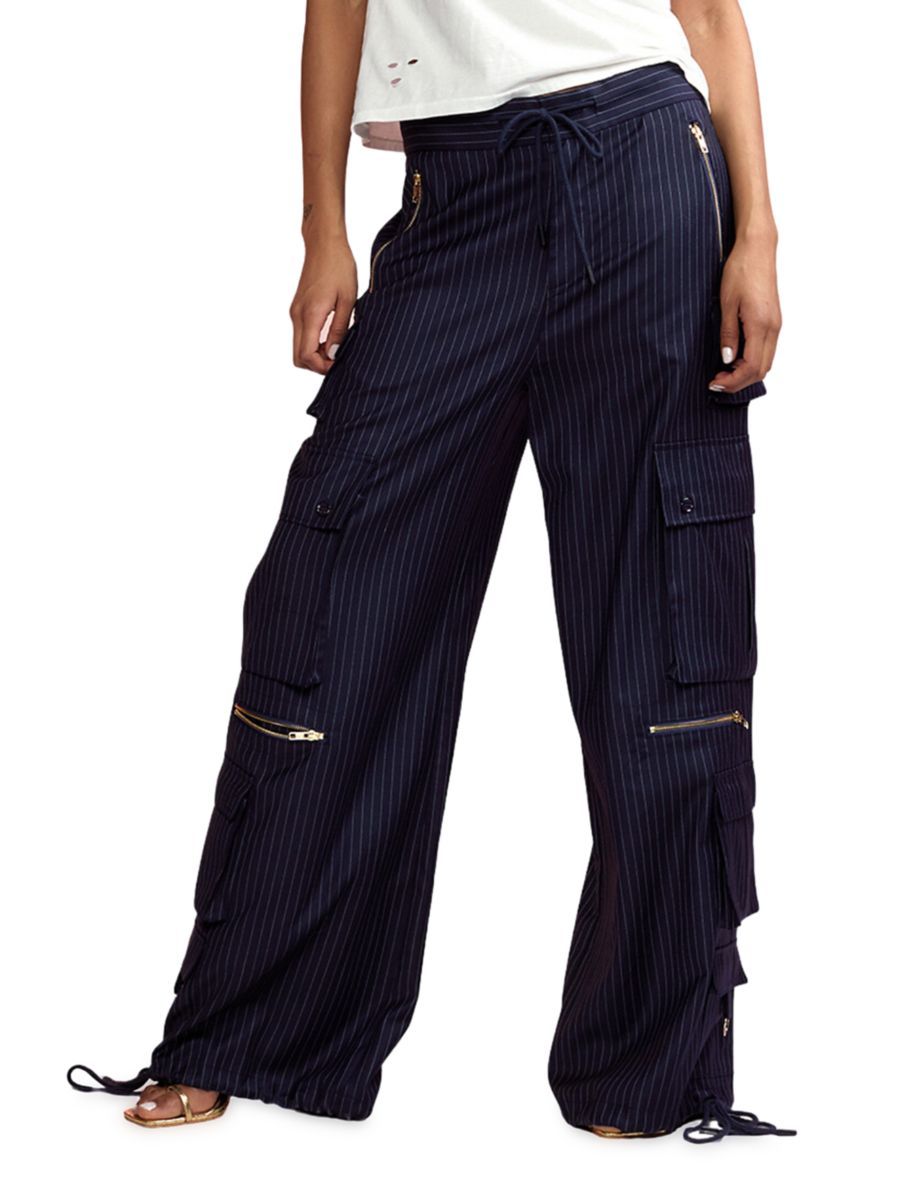 Pinstriped Cargo Pants | Saks Fifth Avenue