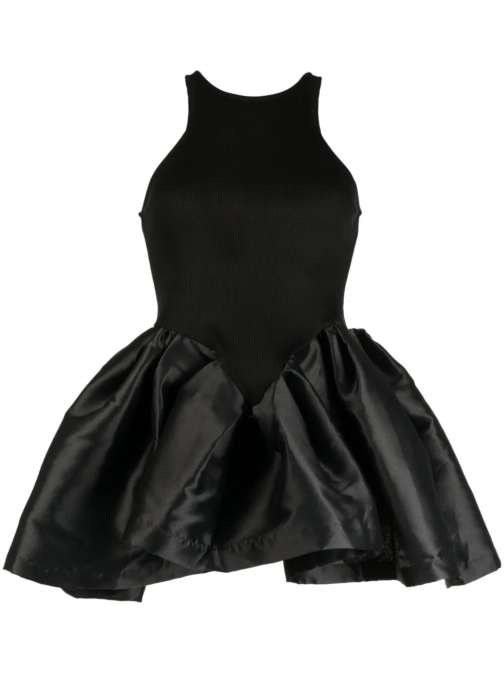 ribbed peplum tank top | Farfetch Global