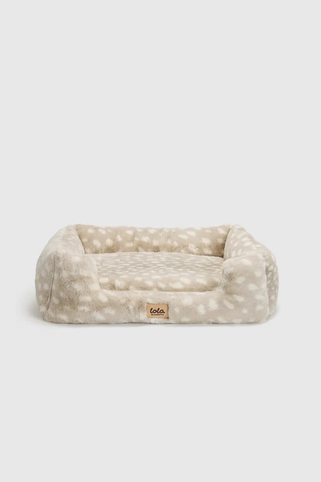 The Lola Pet Bed | Ivory Fawn | Lola Blankets