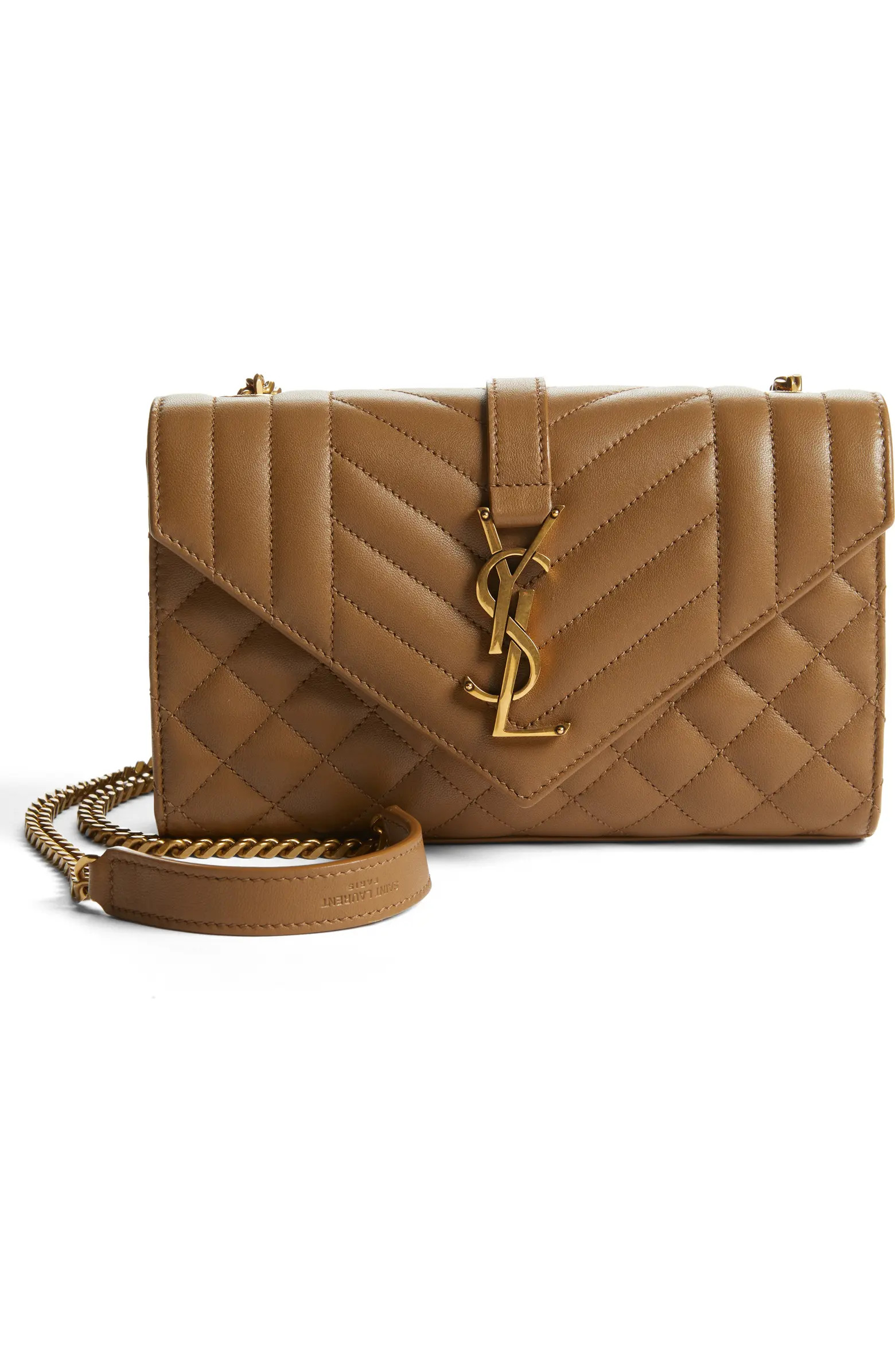 Small Envelope Chain Strap Leather Shoulder Bag | Nordstrom