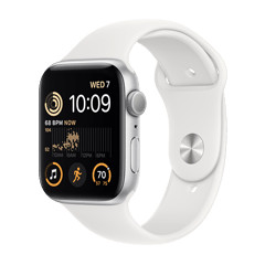 Apple Watch Series 8 [GPS 41mm] Smart Watch w/ Silver Aluminum Case with White Sport Band - S/M. ... | Amazon (US)
