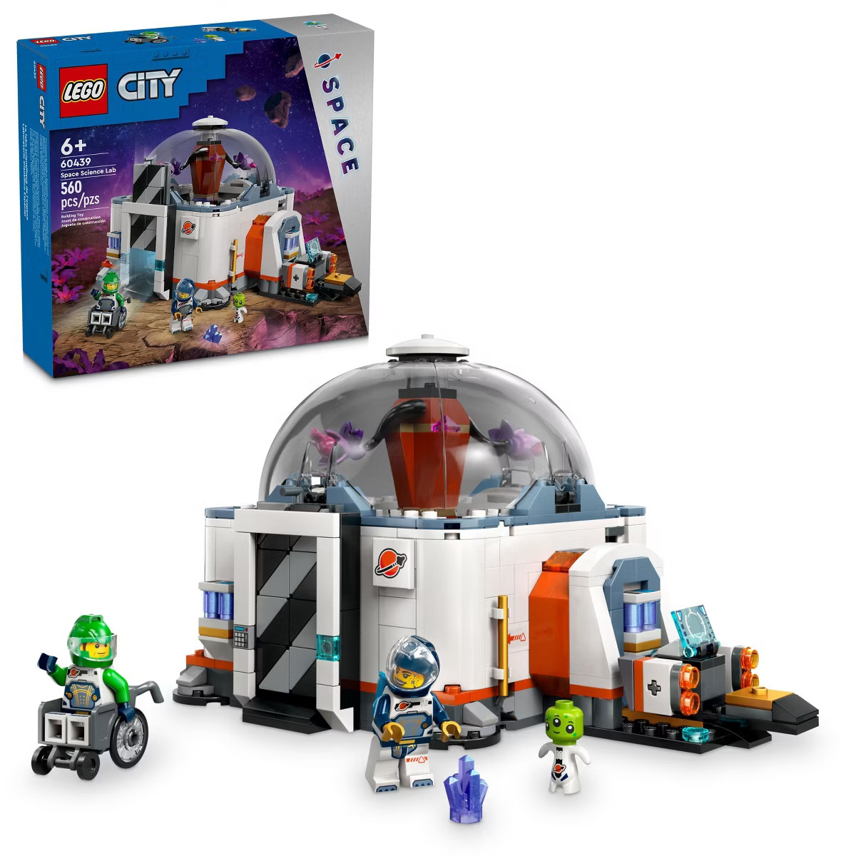 LEGO City Space Science Lab Toy Building Set 60439: Educational STEM Kit for Kids, Laboratory Pla... | Target