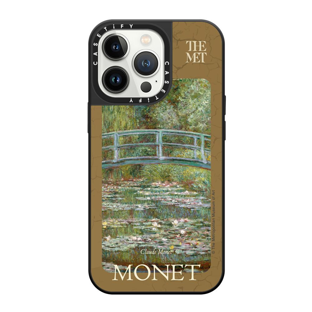 Claude Monet "Bridge Over a Pond of Water Lilies" Case - Gold | Casetify