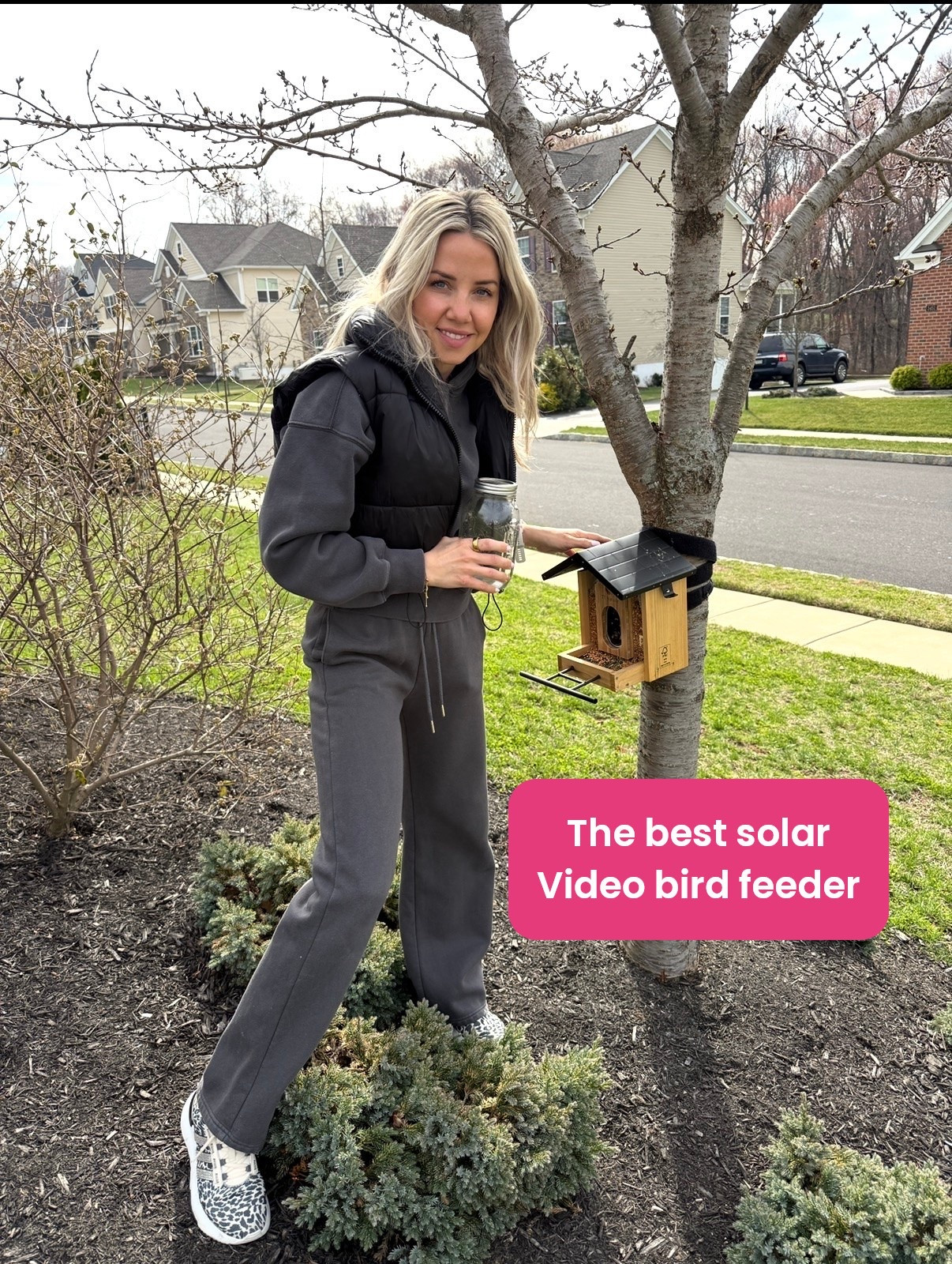 Need a last-minute Mother’s Day gift this is by far the absolute best! I enjoy it every single day. This bird feeder is solar powered and captures videos of all of your bird friends!

#LTKMothersDay #LTKmorningroutine #LTKmomlife