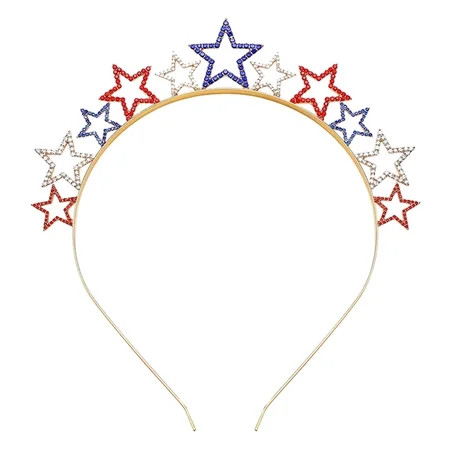 BOLUOYI 4th of july Independences Patriotic Party 4th of July Flag Accessories Props Decoration For Adult and Children | Walmart (US)