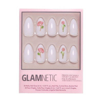 Glamnetic Fake Nails - Floral Glow - 30ct - Ulta Beauty | Target