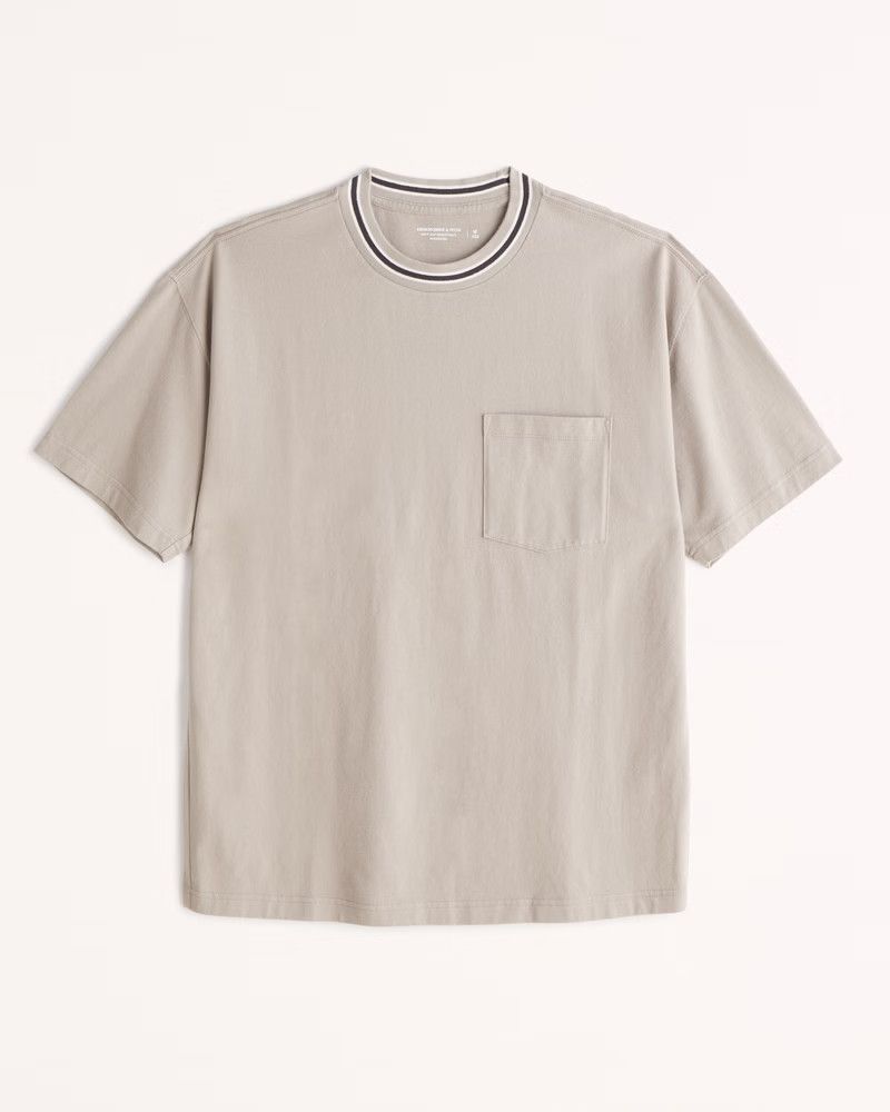 Essential Oversized Pocket Tee | Abercrombie & Fitch (US)