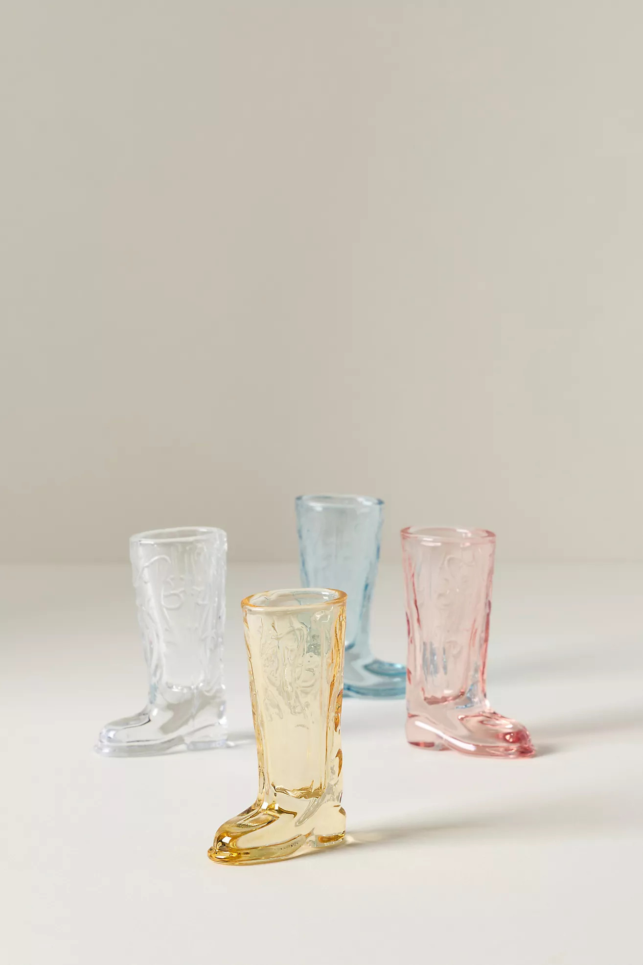 Cowboy Boot Shot Glasses, Set of 4 | Anthropologie (US)