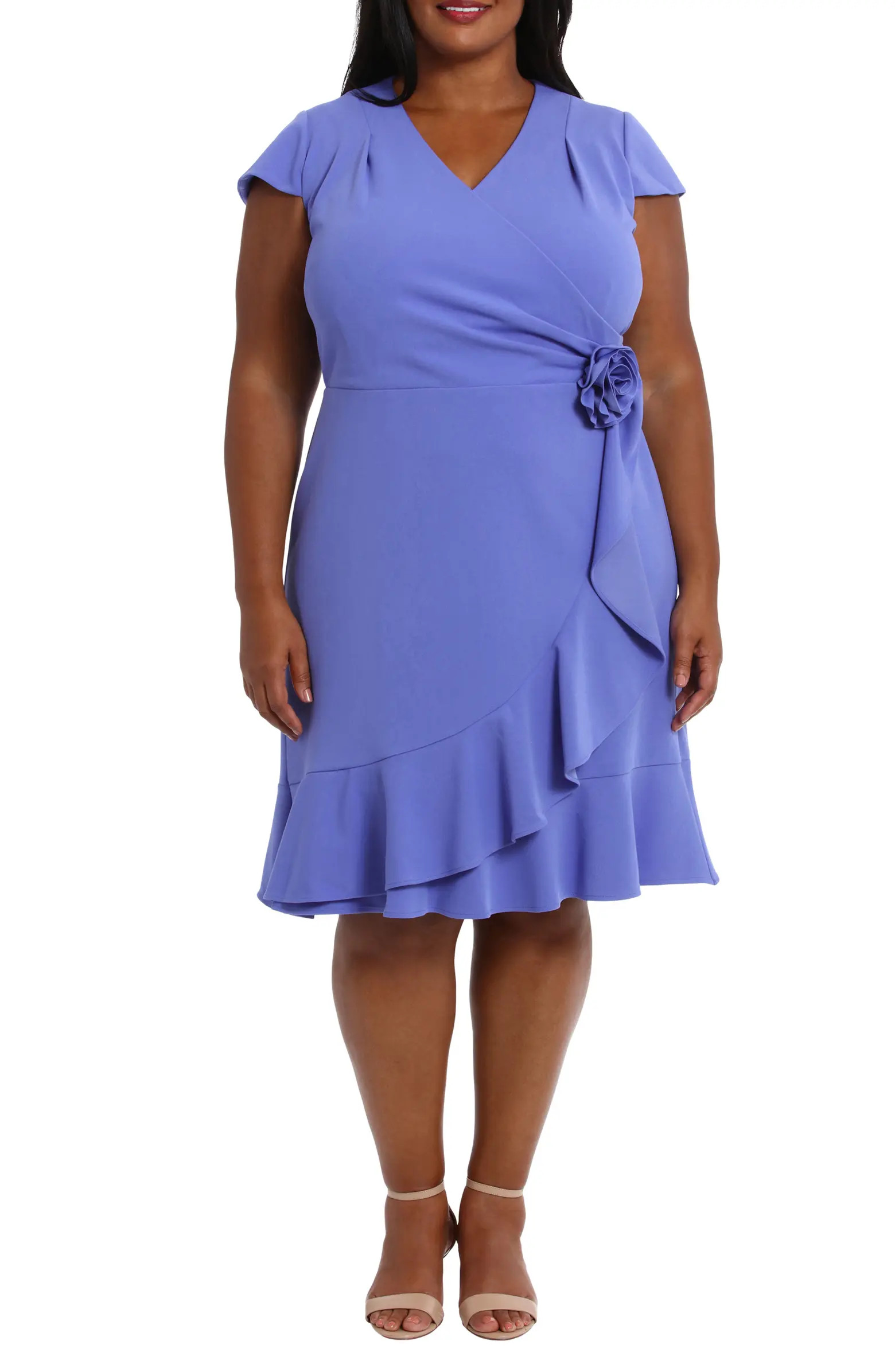 Cap Sleeve Ruffle Dress | Nordstrom Rack