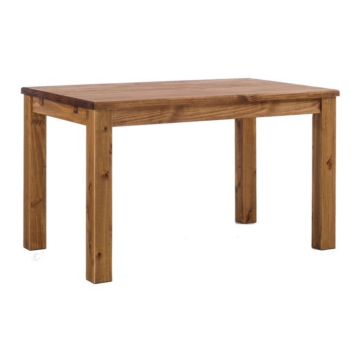 TableChamp Solid Brazilian Pine Wood Dining Table, Hand Selected Wood with Natural Oil Finish, Ex... | Target