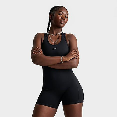 Nike Women's Dri-FIT Gym Life Bodysuit in Black Size: Large | Finish Line (US)