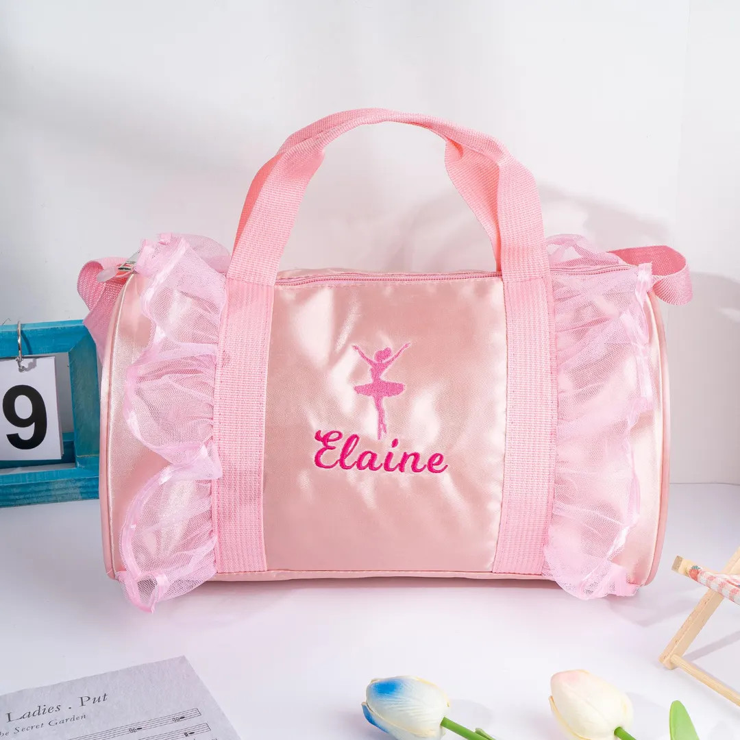 Duffle Dance Bag, Personalized Dance Ballet Bag, Small Overnight Bag for Girl, Ballet Bag, Weeken... | Etsy (US)