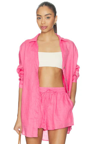 LSPACE Rio Tunic Top in Hottest Pink from Revolve.com | Revolve Clothing (Global)