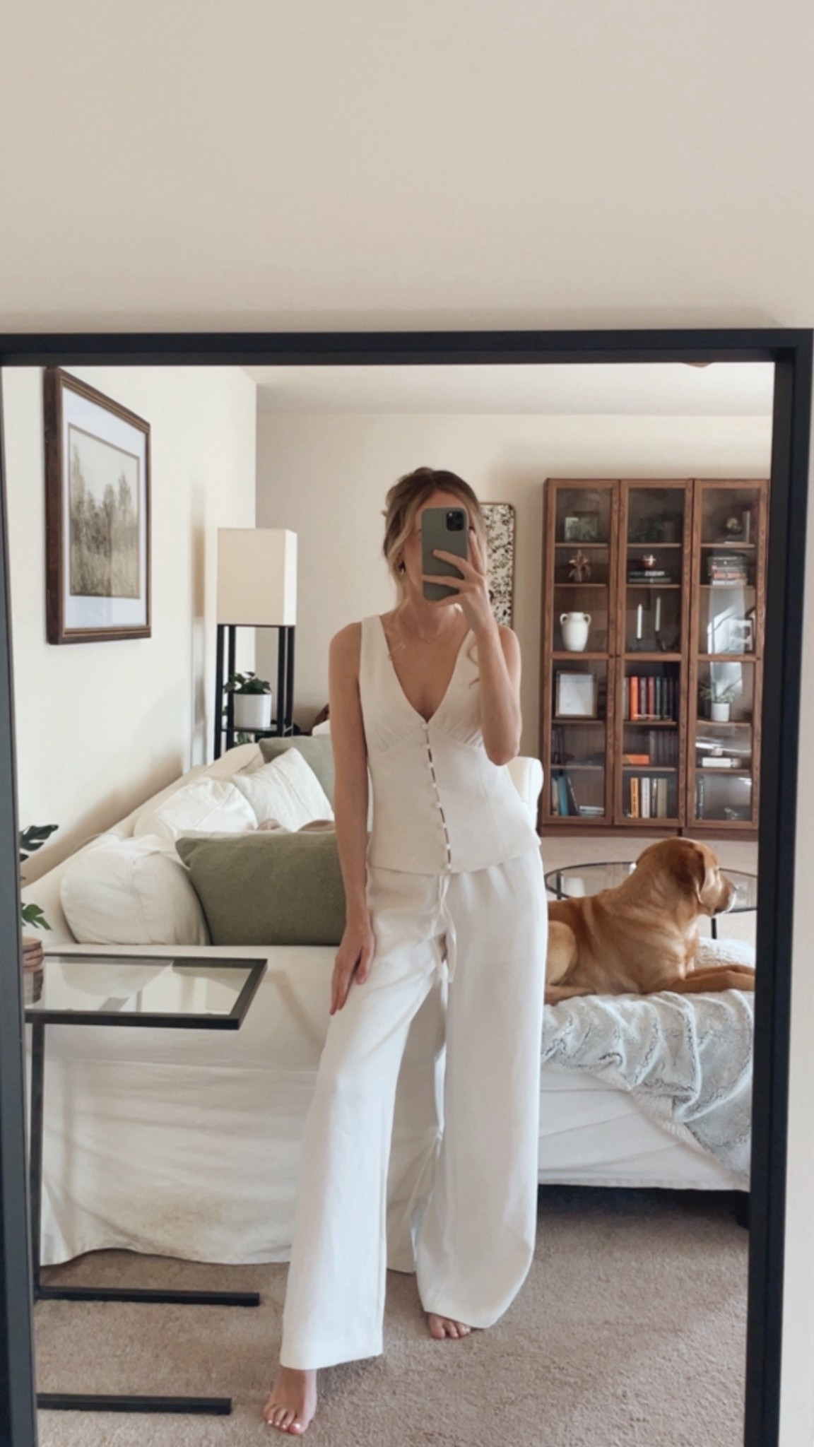 Obsessed with this top for spring/summer! So classy and delicate 🤍

#LTKootd #LTKPetite #LTKSeasonal