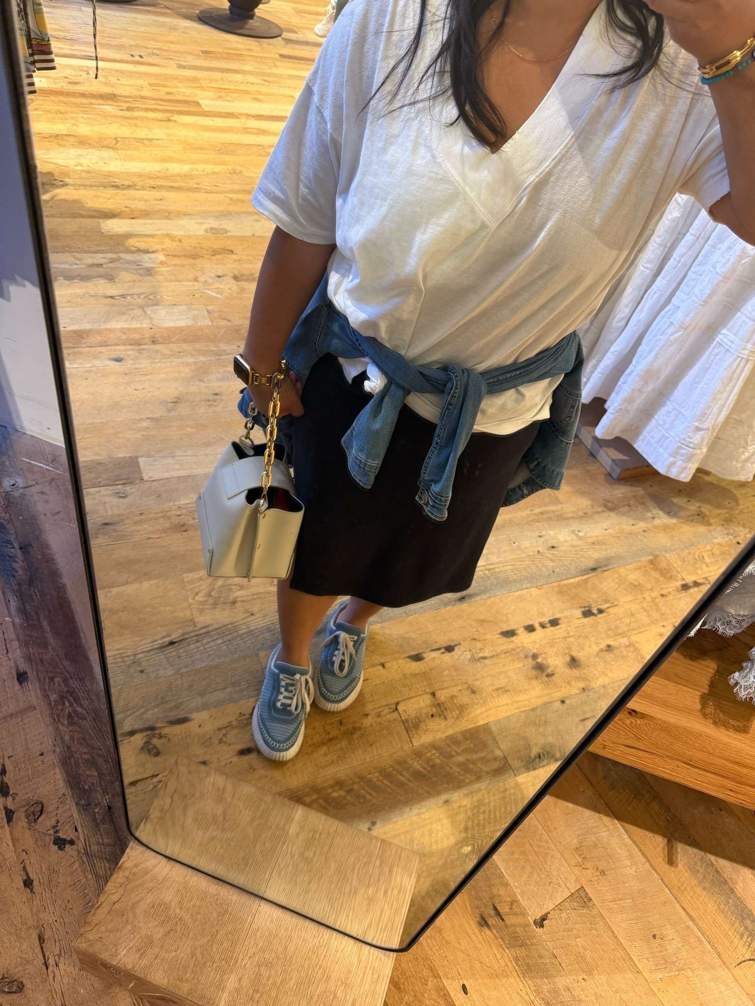 Easy Errand Outfit Formula with a White Tee and Skirt

One of my favorite everyday outfit formulas lately. A classic white tee with a skirt makes running errands feel a little more elevated while still being comfortable. Perfect for grocery runs, coffee stops, shopping days, or anytime you want to feel casual, comfy, and still put together. Simple staples that always work together and never go out of style.

#everydayoutfit #casualstyle #whiteteeoutfit #skirtoutfit #effortlessstyle #errandstyle #everydayfashion #casualchic #comfyoutfit #ltkstyle

white tee outfit idea | casual skirt outfit | everyday errand outfit | comfy chic style | effortless everyday fashion | grocery shopping outfit | casual cute outfit | simple outfit ideas | everyday basics outfit | relaxed feminine style

#LTKdayinmylife #LTKootd #LTKPetite