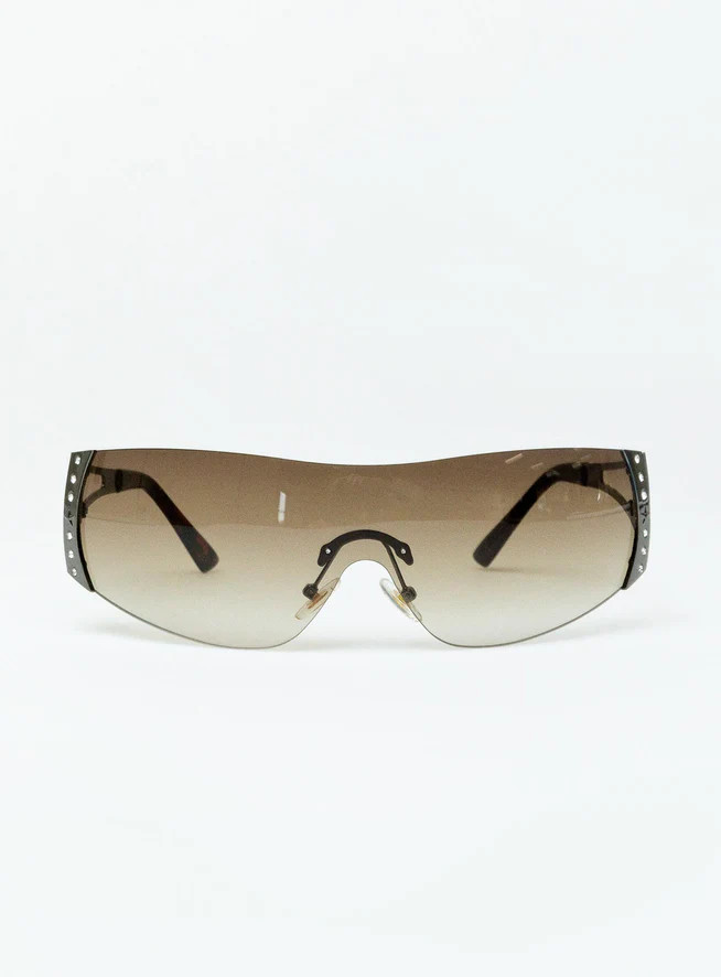 Callile Sunglasses Brown | Princess Polly US