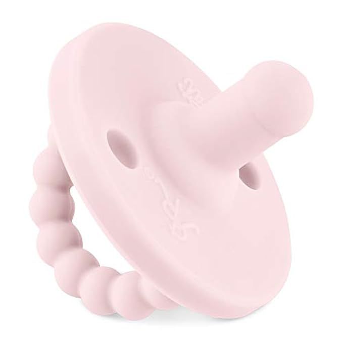 PATpat Pink | All-in-One Pacifier and Teether. Massaging Teething Ring and Hideaway Binky for Growin | Amazon (US)