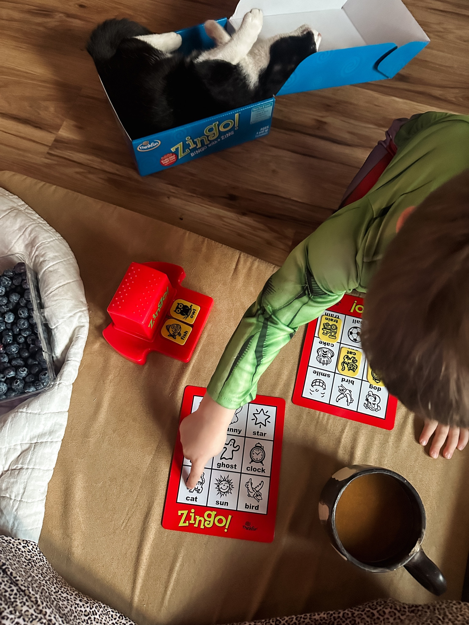 the number one game of christmas! worth asks to play it every single day, multiple times a day. good for vocabulary and speech sounds :) my 3 year old has issues with his s sound sometimes, so we have been working on that when we play! 