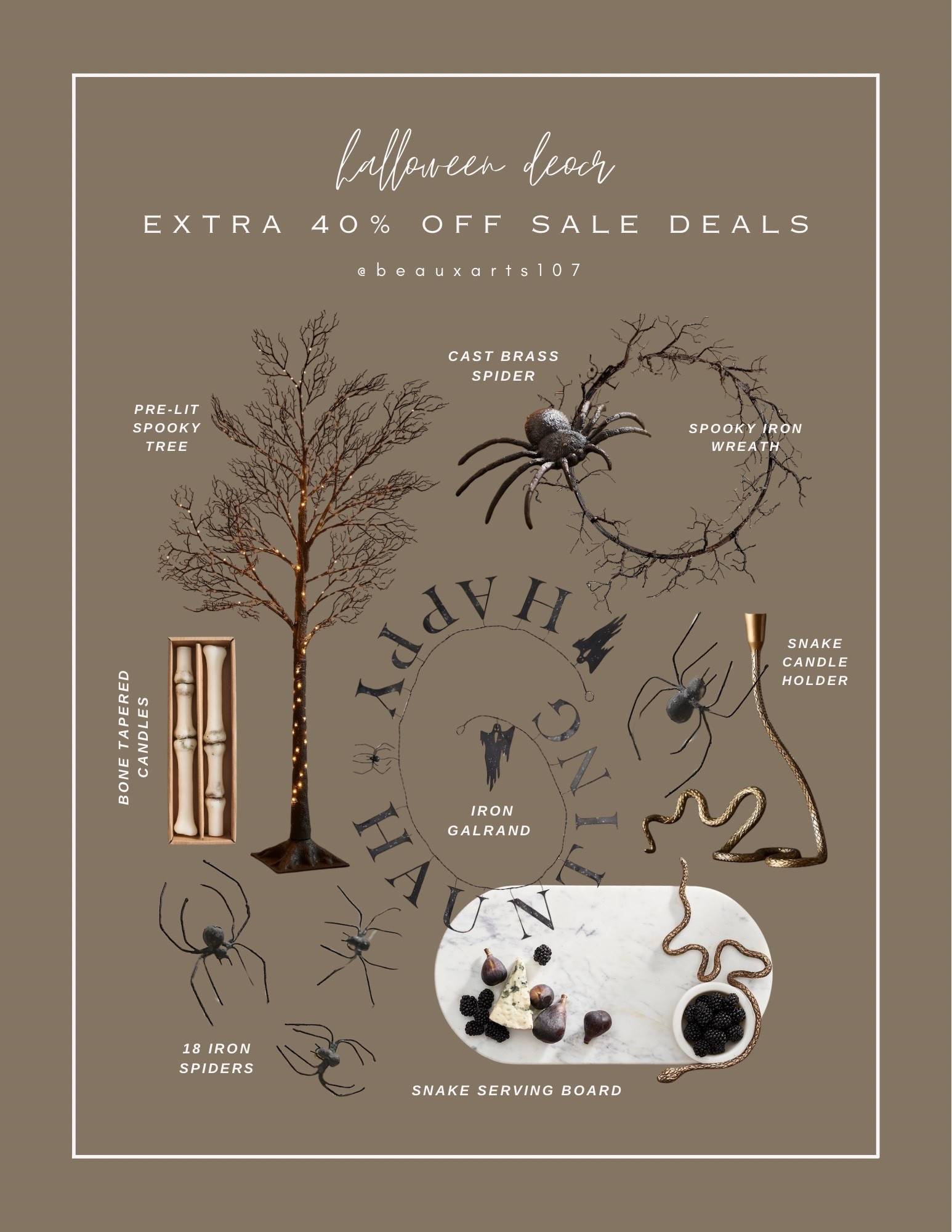 Get an extra 40% off on these cute Halloween sale deals right now! 

#LTKHalloween #LTKHome #LTKSaleAlert