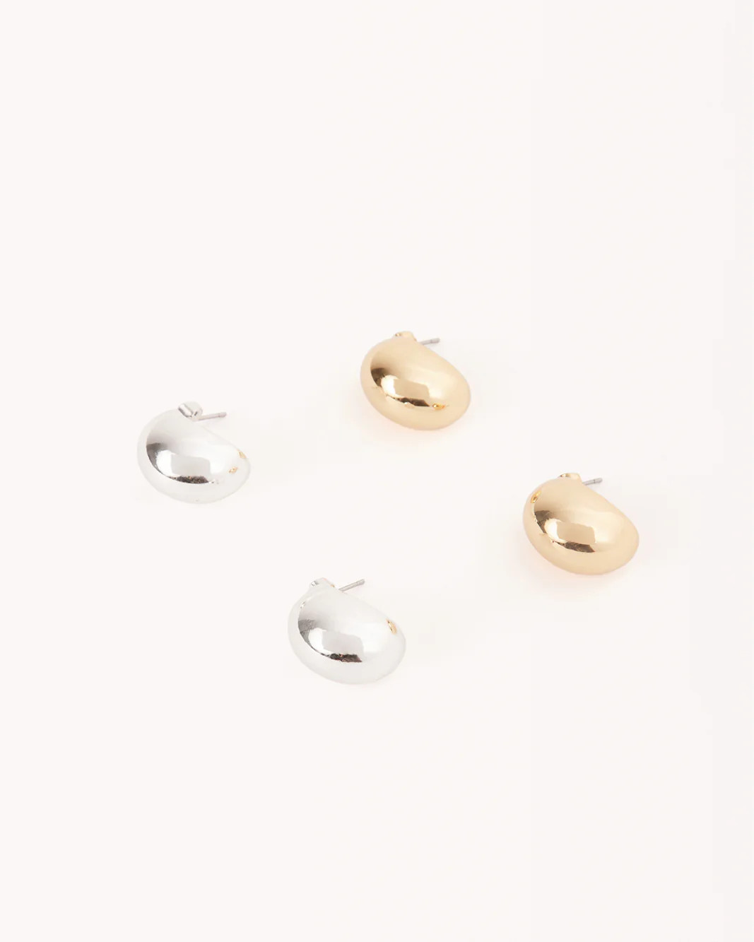 ELENA EARRINGS 2 PACK - GOLD PLATED 18K-STERLING SILVER - JEWELLERY - | Billini (ANZ)