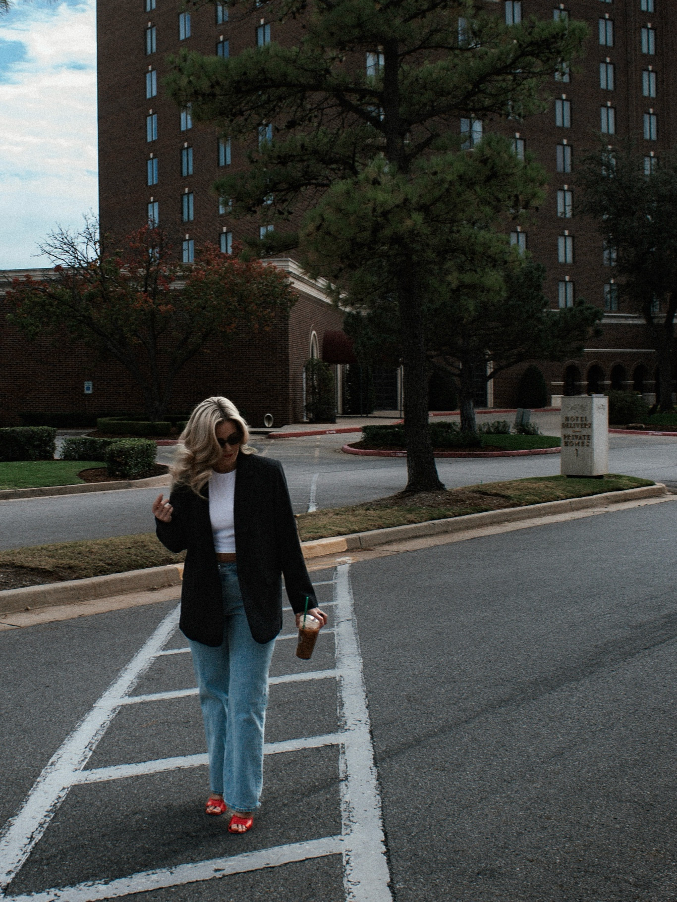 Blazer outfit idea.  Wearing it with my favorite Abercrombie jeans. Linked similar blazer & shoes on Amazon as well.

#LTKstyletip #LTKshoecrush #LTKsalealert