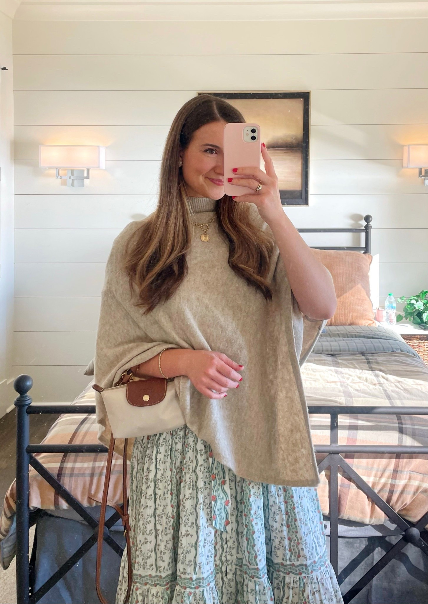 Thanksgiving OOTD with this $25 poncho!! 🍂🍁🦃🍗🍂 Sizing:

• Poncho: Size S/M, I’m 5’9” for reference!
• Dress: Size XS, runs TTS

#LTKCyberWeek #LTKootd #LTKFindsUnder100