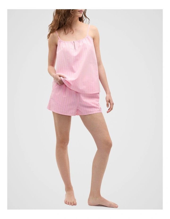 Stripe Cami And Short Pyjama Set in Fairy Floss | Myer