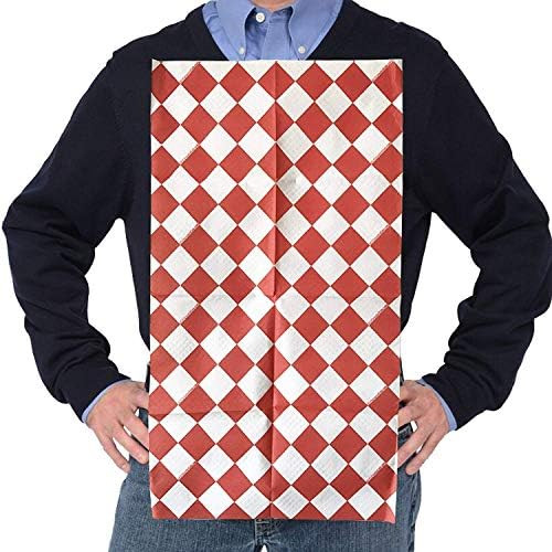 NEATsheets Disposable Bibs for Adults & Kids | Napkins with Adhesive Tabs, Spill Absorbent, Stain /  | Amazon (US)