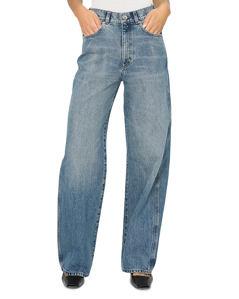 DL1961 Taylor High Rise Barrel Leg Vintage Jeans in Endless Sea | Bloomingdale's (US)