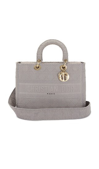 Dior Lady Handbag in Grey | Revolve Clothing (Global)